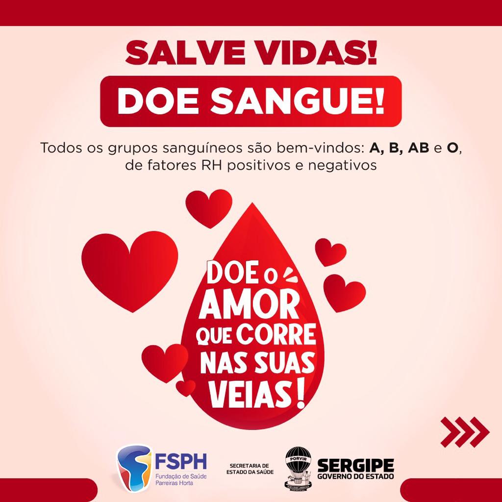 Salve Vidas! Doe Sangue!